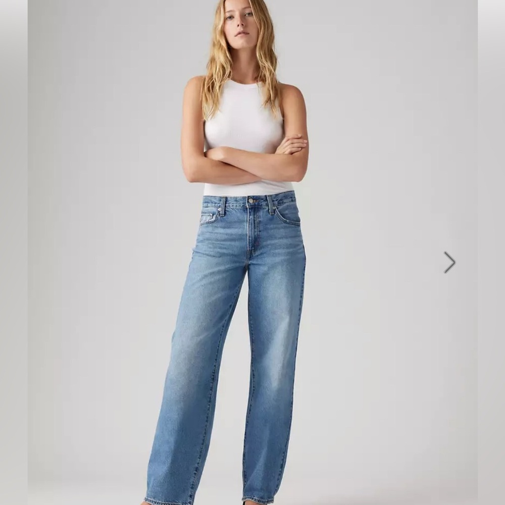 Levi’s Baggy Dad Women’s Jeans in Metaphor Mix